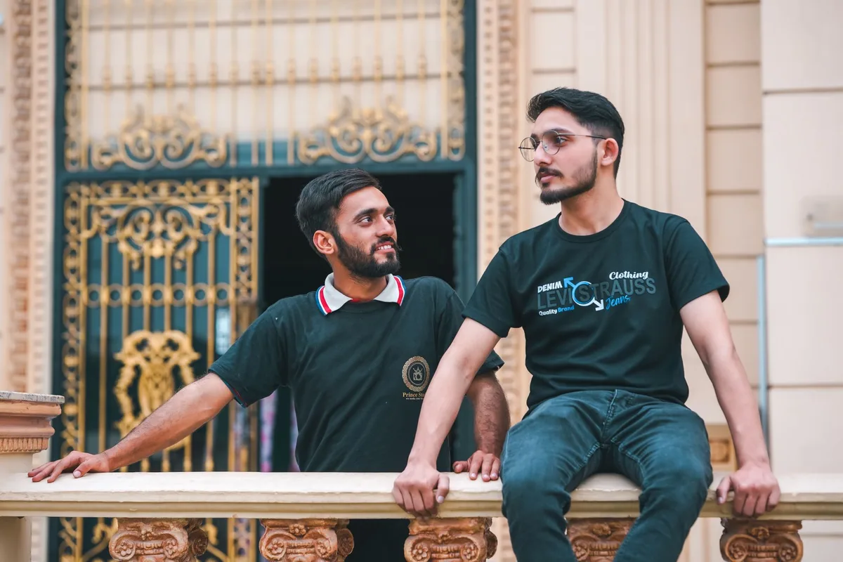 تی‌شرت آستین‌کوتاه یقه گرد مردانه